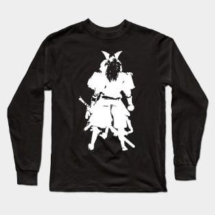 Ghost of Tsushima, Journey of the Samurai (white) Long Sleeve T-Shirt